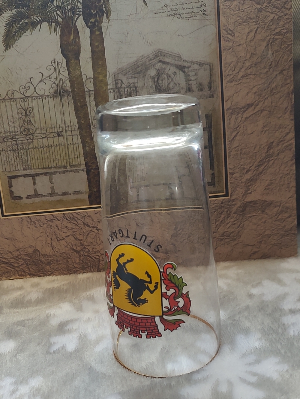 German Glass/Stuttgart//Crest Gold-Rimmed - Picture 7 of 8